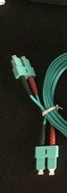 4meter (12ft+) eDragon Aqua green OM3 Fiber Optic Cable duplex multimode... - $47.47