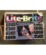 Vtg 1987 Lite Brite in Box- Kmart 25th Anniversary- includes outlines an... - £52.75 GBP