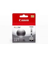 Canon CLI-221BK Black Toner Cartridge Ink - Genuine for Canon - NEW - $8.90