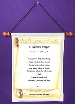 A Nurse&#39;s Prayer - Personalized Wall Hanging (210-1) - £15.01 GBP