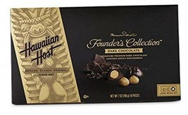 Hawaiian Host Founders Collection Dark Chocolate 7 Oz (Pack Of 3 Boxes) - £75.97 GBP
