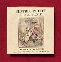 Vintage Beatrix Potter puzzle Jemima Puddle-Duck 100 pc Gameophiles Unli... - $7.00