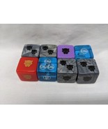 Lot Of (8) Robot Cat And Ou Dice Blue Red Silver ~3/4&quot; - €21,42 EUR