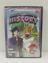 Great Moments In History:Paul Revere and King Arthur(New DVD)Starring Pat Morita - £6.95 GBP