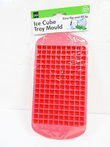 Mini Ice Cube Tray 3/8 inch Cubes Flexible Silicone Mould 160 Sugar Cube Molds - £5.81 GBP
