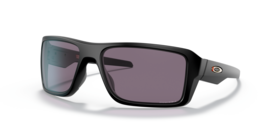 Oakley Si Double Edge Sunglasses OO9380-1766 Matte Black Frame / Prizm Grey Lens - $108.89