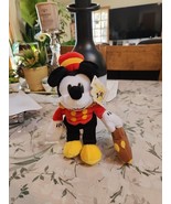 Disney&#39;s All Star Music Resort Bellhop Mickey Mouse Plush With Tags Bean... - $256.59 MXN
