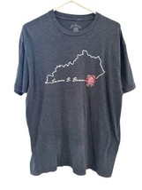 Jim Beam Whiskey T-shirt Tennessee Gray Size Large - £9.81 GBP
