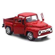 1/32 Red Metal Truck Toy Vintage Red Mini Desktop Decoration Kids Childr... - £31.12 GBP