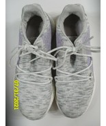 Women&#39;s Adidas Shoes Sneakers Tennis EVN 791001 Gray Purple Size 7 - £24.85 GBP