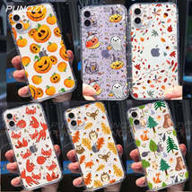 Cute Assorted Animal Fall Halloween Phone Cases For iPhone 14 13 Pro max plus mi - £9.22 GBP+