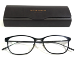 Oliver Peoples Eyeglasses Frames OV1314T 5017 MAURETTE Black Square 52-1... - $494.99