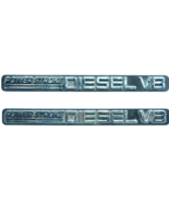 Power Stroke Diesel V8 Emblem Set  99-04 Ford F250 F350 1C3Z-16720-AA  O... - £33.47 GBP