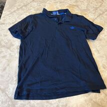 Mens Adidas Climalite XL Blue Golf Polo Short Sleeve Adidas Golf - $11.03