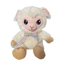 Lullabrites Plush Lamb Colorful Light Up Soft Musical Lullabies Bedtime 2020 10&quot; - £19.78 GBP