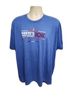 2022 NYRR New York Road Runners Gretes Great Gallop 10K Adult Blue XL TS... - £15.63 GBP