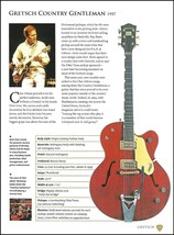Gretsch Chet Atkins Country Gentleman + Robert Palmer Anniversary guitar history - £3.38 GBP