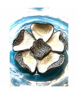 Estate~OLD~VINTAGE FLORAL Brooch - $23.09 CAD