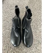 MISSGUIDED STUDDED CHELSEA BOOTS BLACK SIZE 7/40 EU Brand - $15.00