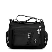 Fashion Women Shoulder Bags Waterproof Nylon Messenger Bags Casual Travel Handba - £19.12 GBP