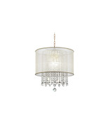 Ore Furniture 30 in. Bhavya Crystal Table Lamp Gold - $539.02 CAD