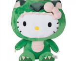 Hello Kitty 7 inches tall Plush Doll in Green Dinosaur Clothes. New w/tag - £13.06 GBP