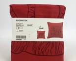 Ikea AROMATISK Cushion Cover Animal Elefant &amp; Tiger Red 20&quot; x 20&quot;  New - $14.83