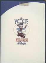 The Yacht Club Restaurant on Tellico Lake Menu Loudon Tennessee 1990&#39;s - £13.98 GBP