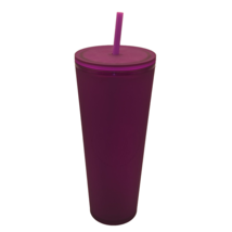 Starbucks Venti Cold Cup Valentines 2022 Matte Purple Tumbler 24oz. NEW - $26.79 CAD