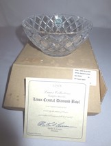 Lenox Crystal Diamond bowl dish candy dish tidbit dish 5&quot; in diameter NI... - $12.00