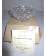 Lenox Crystal Diamond bowl dish candy dish tidbit dish 5&quot; in diameter NI... - £9.45 GBP