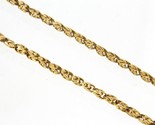 3mm Women&#39;s Necklace 14kt Yellow Gold 306290 - £720.85 GBP