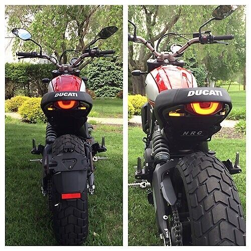 NRC Ducati Scrambler Icon Urban Enduro LED Turn Signal Lights Fender Eli... - $135.00+