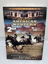 The Great American Western 2-Dvd Set 8 full-length movies Roy Rogers - GOOD - $7.53