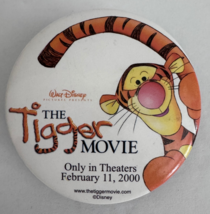 Disney The Tigger Movie Sound Pin Back Button Collectible Winnie The Pooh - $29.69