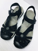 Keen &#39;Rose&#39; Women&#39;s Size 8 Black Adjustable Ankle Strap Sport Sandals - $36.10