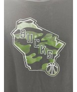Milwaukee Bucks  New Era NBA T Shirt Camo Black XXL - €8,43 EUR