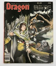 TSR Dragon Magazine #88 Intact Elefant Hunt Game Unpunched 1984 Very Good - $8.15