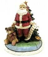 Christmas Santa Claus Gifts Teddy Bear Musical Here Comes Santa Figure V... - £25.80 GBP