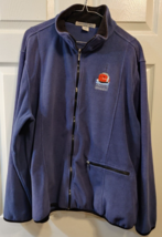 Men&#39;s Chestnut Hill Full Zip Fleece Sz XL Blue: Icebreaker Mackinaw Embr... - £12.95 GBP