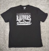 Raiders Shirt Men XL Black NFL Oakland Raiders Football USA AFC NFL Team... - $11.99