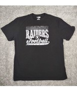 Raiders Shirt Men XL Black NFL Oakland Raiders Football USA AFC NFL Team... - £9.50 GBP