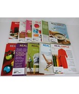 lot of 11 REAL SIMPLE Magazine Back Issues recipe home decorating - $31.12 CAD