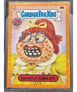 2025 Topps Garbage Pail Kids 40th GHASTLY ASHLEY 40a Orange Border  13/25 - $661.66 MXN
