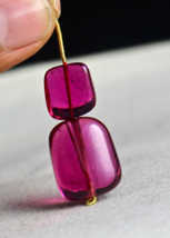 Natural Pink Tourmaline Drilled Cabochon Beads 41.50 Ct Gemstone Design Pendant - $2,850.00