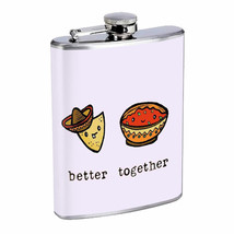 Better Together Em4 Flask 8oz Stainless Steel Hip Drinking Whiskey - £11.21 GBP