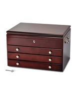Matte Cherry 3-Drawer Jewelry Box - $653.63 CAD