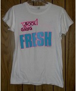 Kool &amp; The Gang Concert Tour Shirt Vintage 1985 Fresh Misled Screen Star... - $225.65 CAD