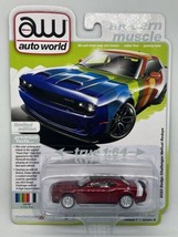 Auto World 1B Ultra Red Chase 2023 Dodge Challenger Hellcat Redeye Color... - £74.85 GBP