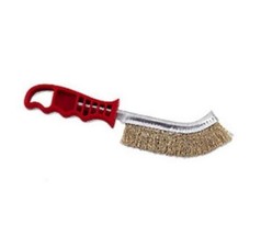 Broiler Grill Brush, 10-1/2&#39;&#39;, Stiff Wire Bristles Ergonomic Plastic Han... - $6.92